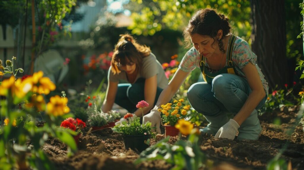 healthy garden