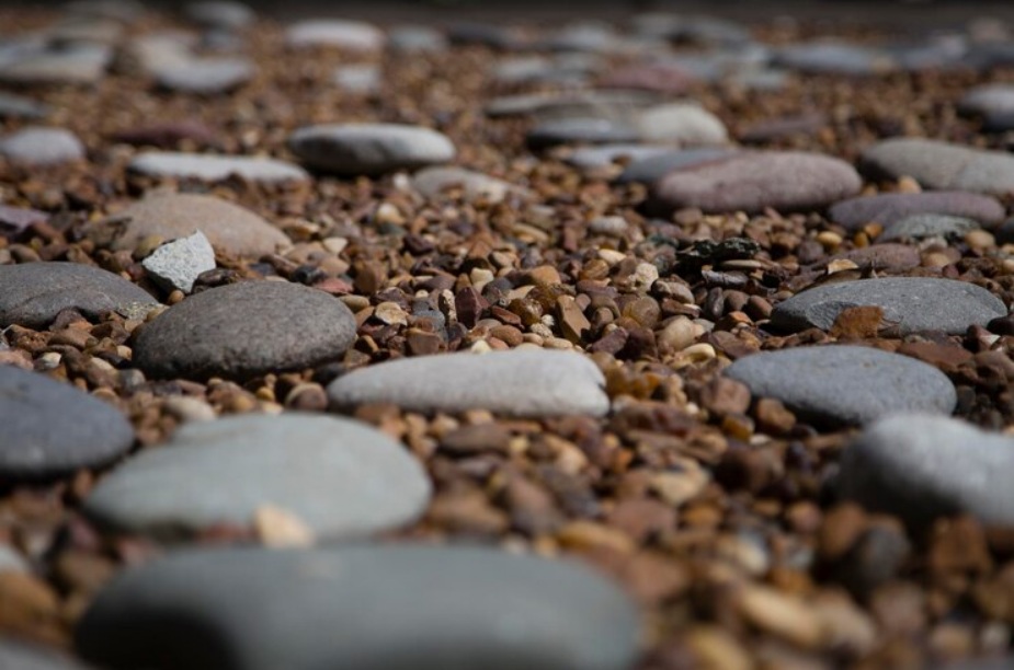 crushed rock
