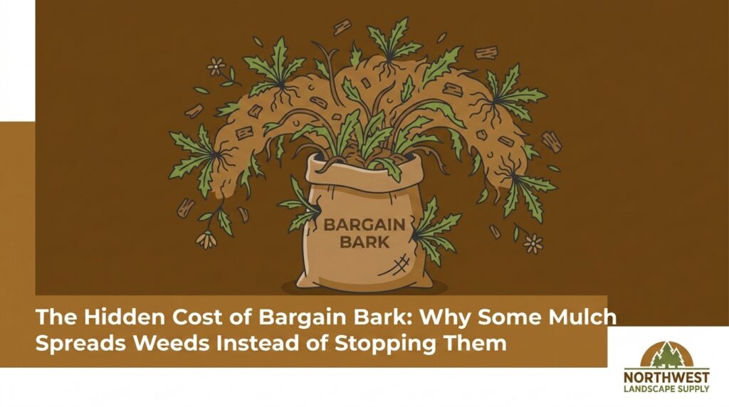 The Hidden Cost of Bargain Bark: Why Some Mulch Spreads Weeds Instead of Stopping Them — featured image